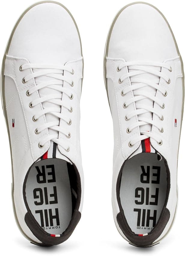 Detalle 2 de Tommy Hilfiger H2285arlow zapatilla 45 EU blanca