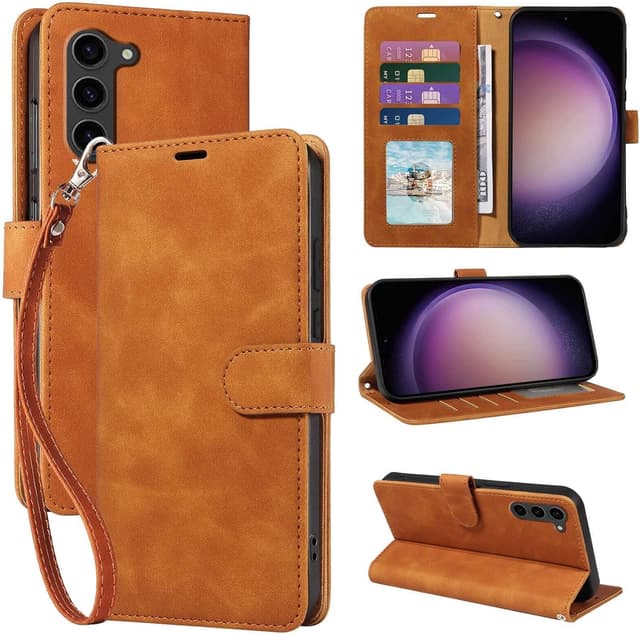 Detalle de GOTOURED Samsung Galaxy S23 wallet case with RFID 4-card