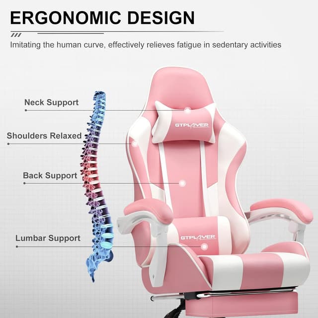 Thumbnail 6 de GTPLAYER Sedia da Gaming ergonomica 150 kg