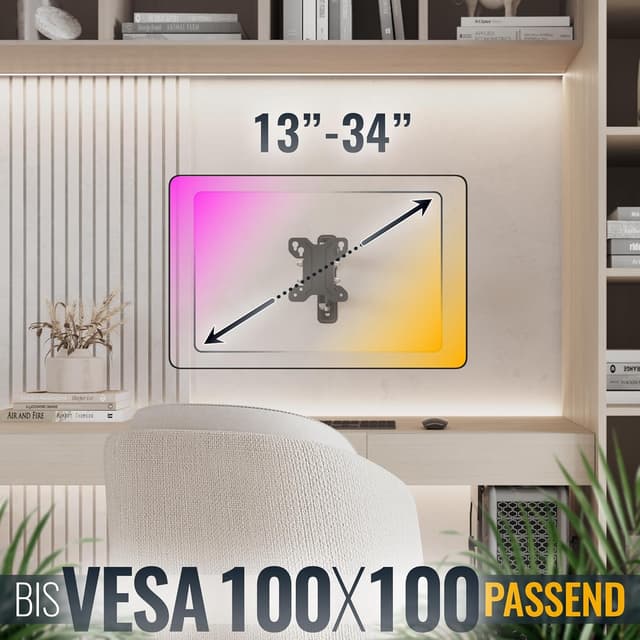 Thumbnail 3 de RICOO S7911 Monitor Wandhalterung