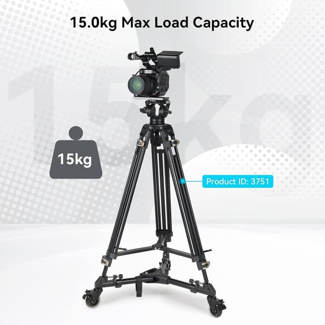 Thumbnail 6 de SmallRig Universal Photography Tripod Dolly 3986 (15kg load capacity)
