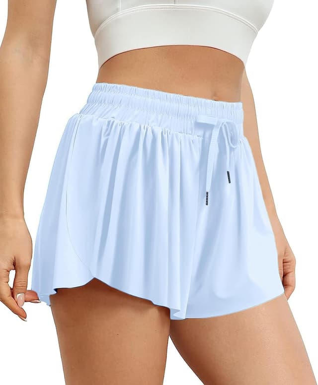 Detalle de VIGVAN Damen-Shorts 2 in 1 mit 88% Polyester