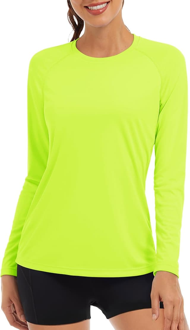 Detalle de TACVASEN Womens Long Sleeve UV Sun Protection Top (UPF 50+)