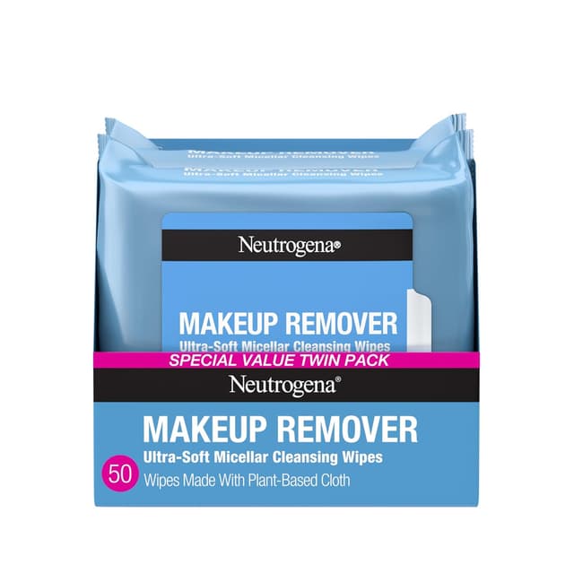 Detalle de Neutrogena Micellar Makeup Wipes 25 count