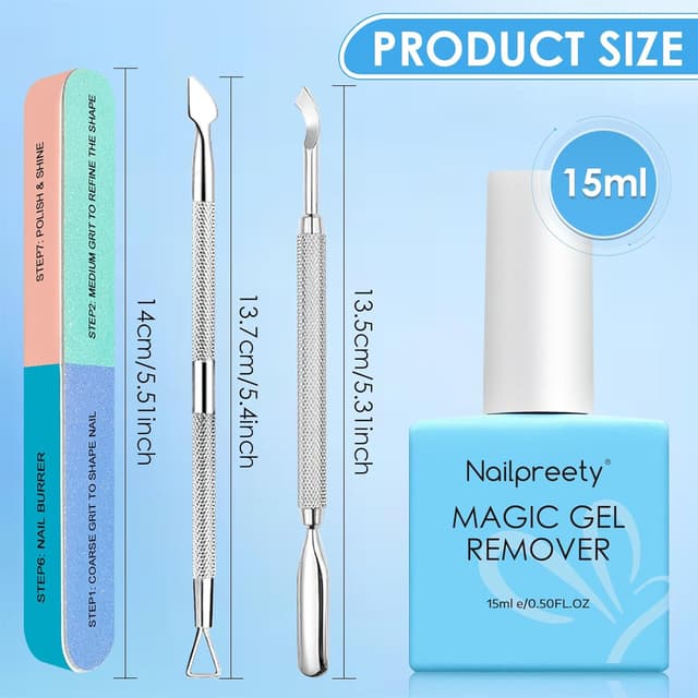 Detalle 2 de Nagellackentferner Set 2 x 15 ml