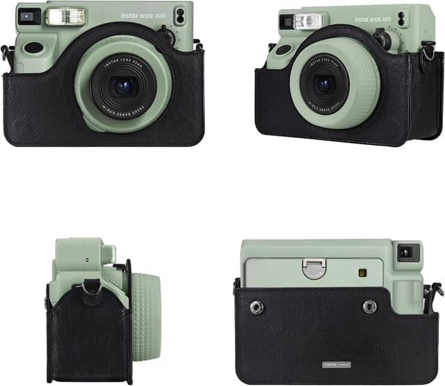 Detalle de FINTIE Tasche für Fujifilm instax Wide 400 – Schutz-Hülle mit abnehmbarem Schulterriemen