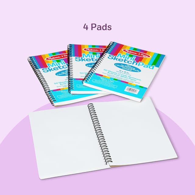 Thumbnail 5 de Melissa & Doug Mini-Sketch 6x9 drawing 🎨