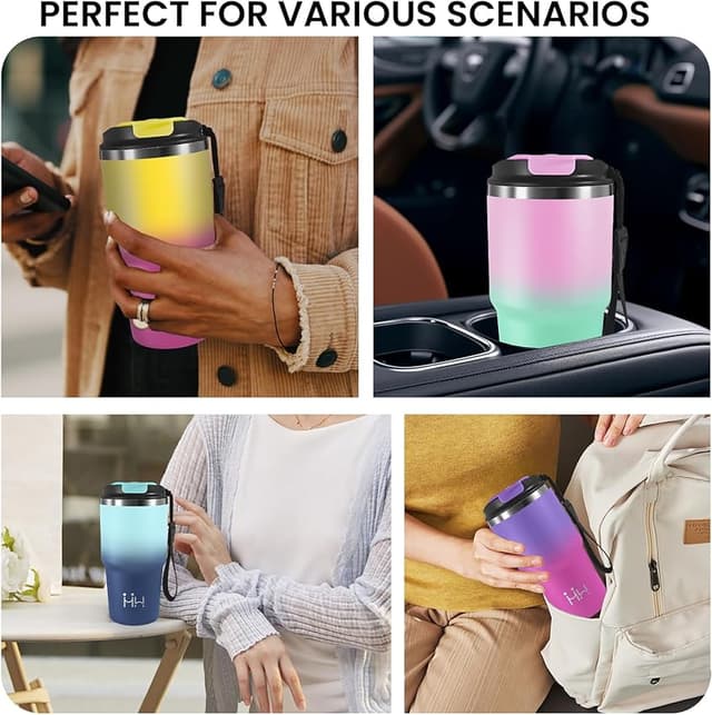 Thumbnail 5 de Vaso Térmico 20 oz — Acero 18/8, 8H frío/6H calor 🧋