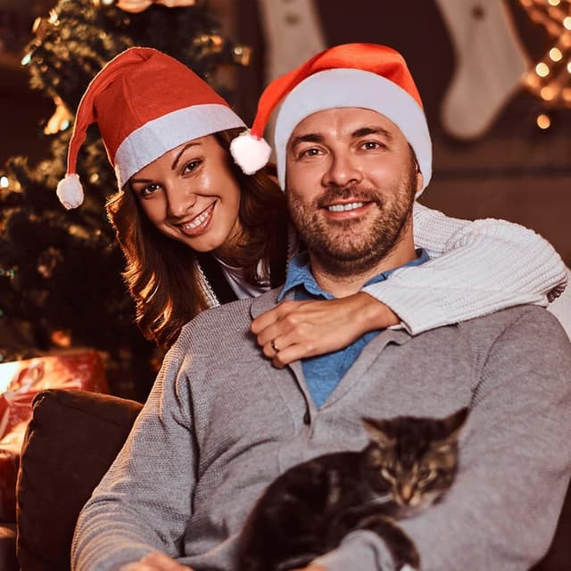 Thumbnail 5 de LYFETC Santa Hats 48pc extra‑large party hats 🎉