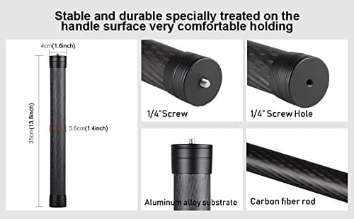 Thumbnail 2 de PULUZ 35cm carbon fibre extension pole for gimbal