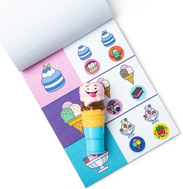 Detalle 2 de Melissa & Doug Sticker WOW ice cream bundle