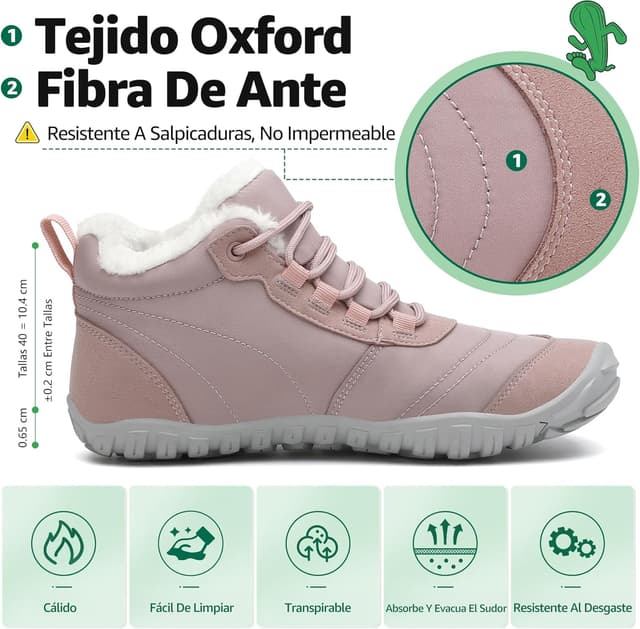 Thumbnail 2 de SAGUARO Barefoot Botines Invierno 36-48