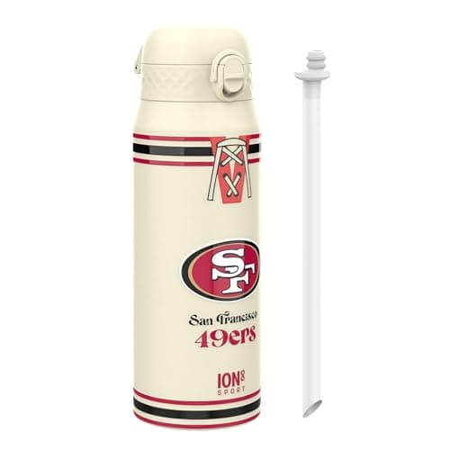 Imagen de ion8 NFL San Francisco 49ers Botella térmica 750 ml 🥤 en OfertitasTOP