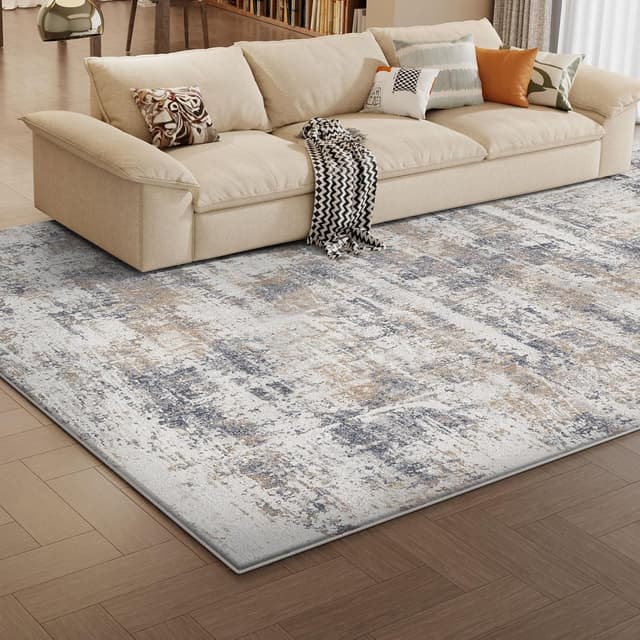 Detalle 2 de Vamcheer Alfombra Salón 120x170 🛋️ Suave y Lavable