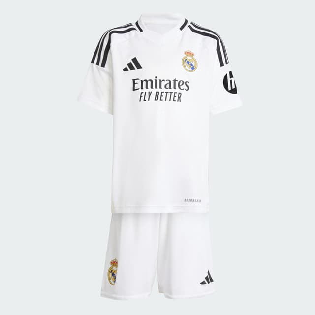 Detalle de Real Madrid 24/25 primera equipación adolescentes