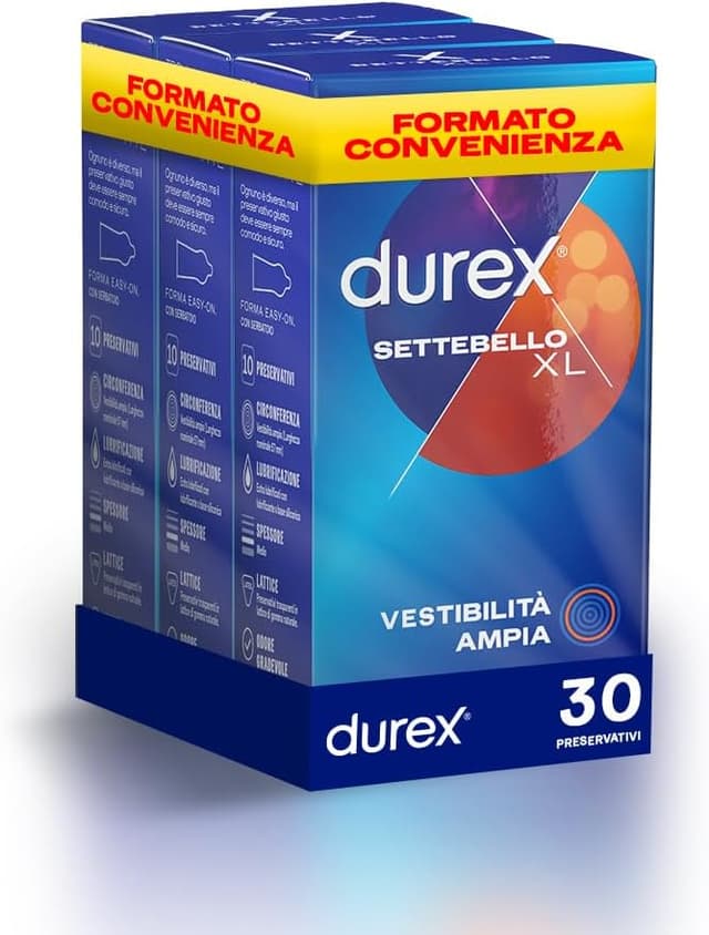 Imagen de Durex Settebello XL Preservativi 30 en OfertitasTOP