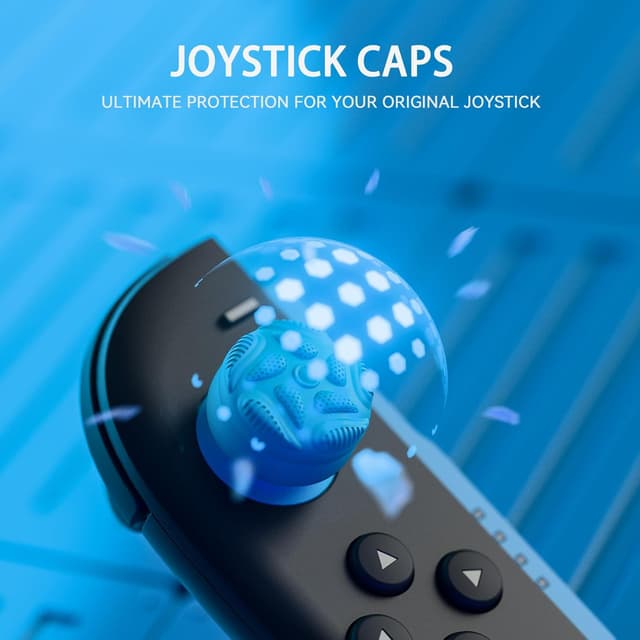 Detalle de Switch 2 thumb grips 4-pack, 7.5mm cushions