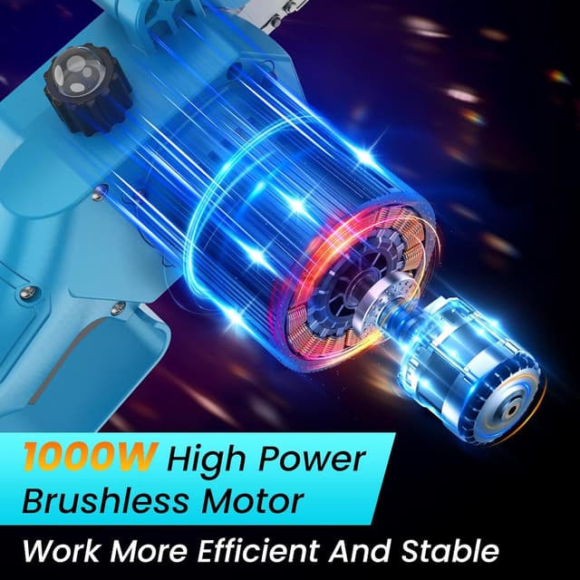 Thumbnail 3 de Makita 18V Mini tronçonneuse batterie 4000mAh 1000W