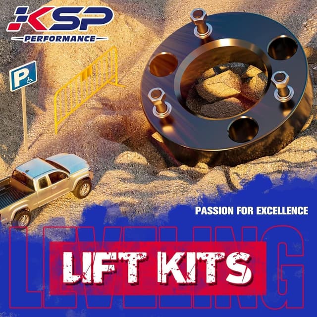 Thumbnail 6 de KSP 3" Front Leveling Kit 3 Inch Lift
