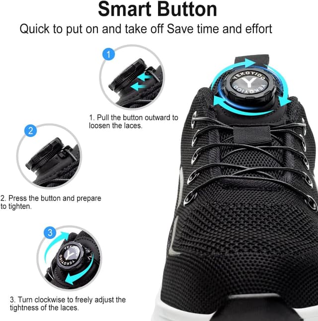 Thumbnail 2 de YEKOYIOO Chaussures de Sécurité 38-46 EU