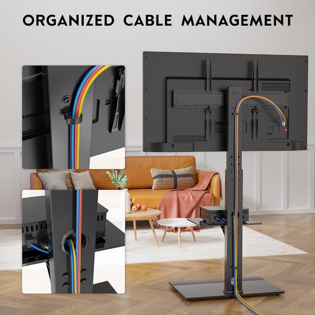 Thumbnail 4 de BONTEC Floor TV Stand 30–70 inch