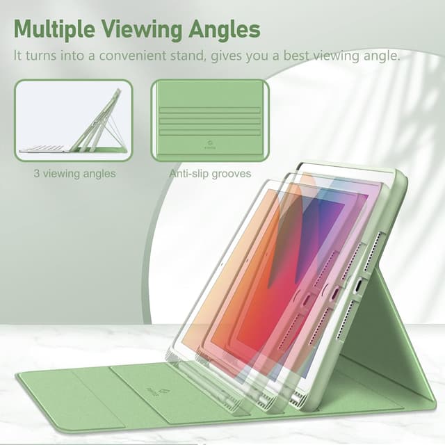 Detalle 1 de FINTIE Tastatur Hülle fürs iPad 10.2 Zoll