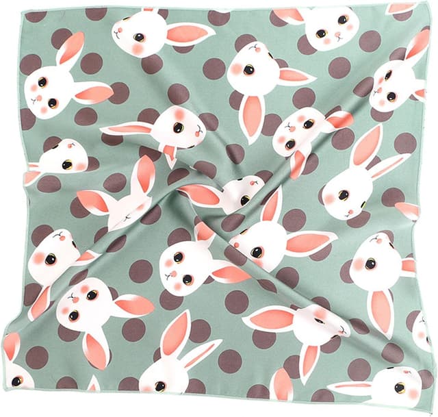 Detalle 2 de MAIRY 23.5 Inch Satin Head Scarf (50 x 50 cm) – silk-like fashion bandana hair & neck wrap