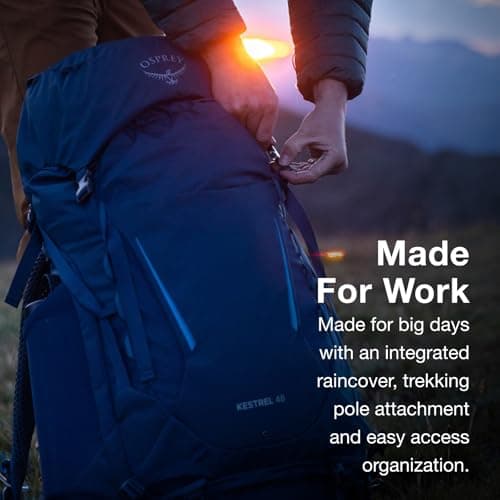 Thumbnail 4 de Osprey Kestrel 38 L mochila de senderismo S/M