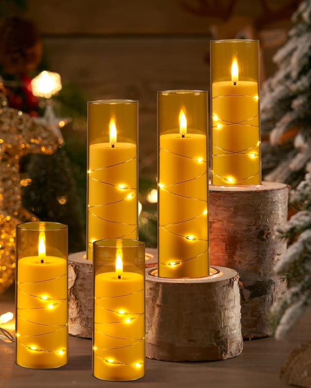 Thumbnail 5 de Da by Vela LED Dorada con Mando a Distancia