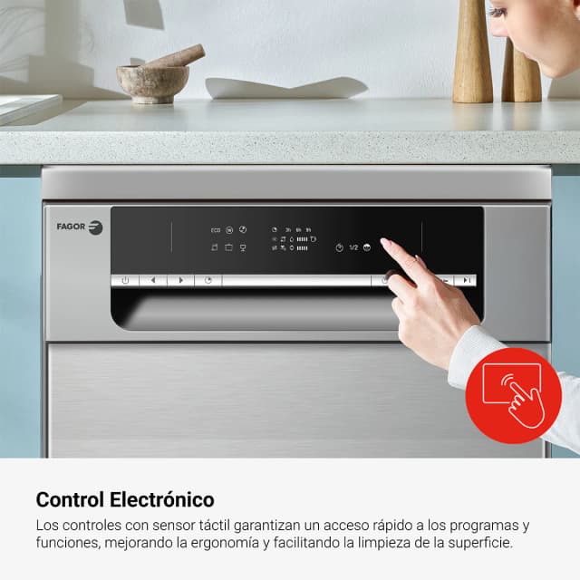Thumbnail 3 de Fagor 4LVF-421X lavavajillas 10 servicios, 45 cm 🧽