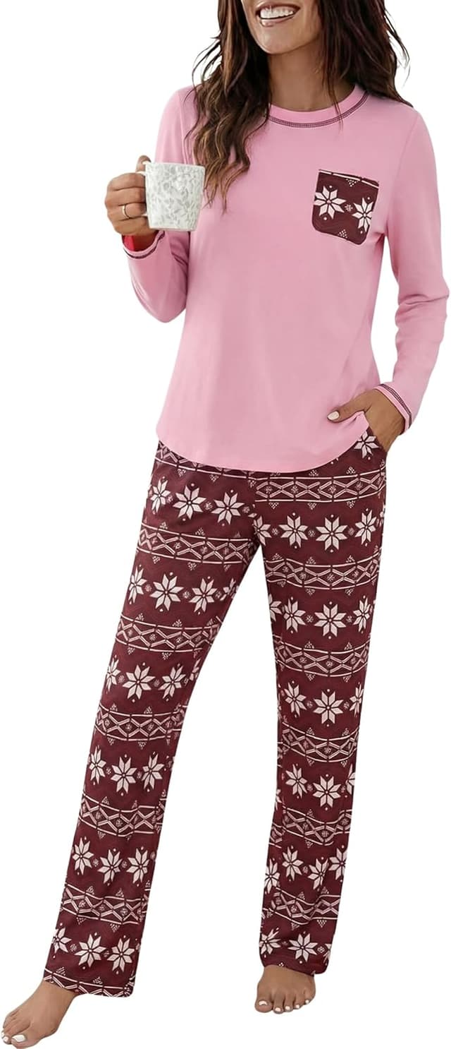 Detalle de Demegimi Pijama Invierno Mujer S-XXL
