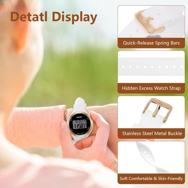 Thumbnail 3 de OFFCUP Damenuhr Digital LED