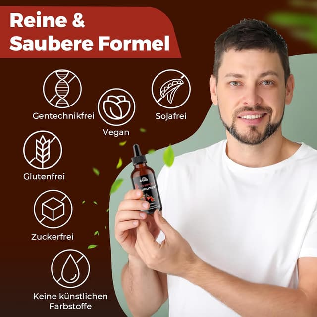 Detalle de Liposomale Berberin Tropfen mit 3000 mg – 120 ml für Stoffwechsel, Blutzucker und Verdauung