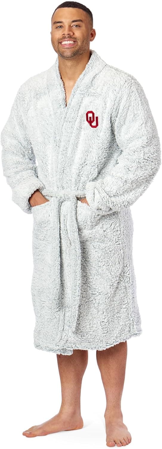 Thumbnail 6 de Northwest NCAA Sherpa Bath Robe (Large/X-Large) with Embroidered Logo