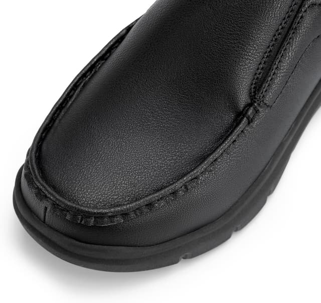 Detalle de FitVille Scarpe Casual da Uomo in Pelle Extra Large Slip-on Mocassini comodi