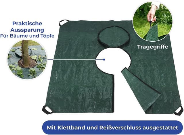 Detalle 2 de Maximex telo multiplo professionale da giardino 145 x 145 cm con velcro e cerniera