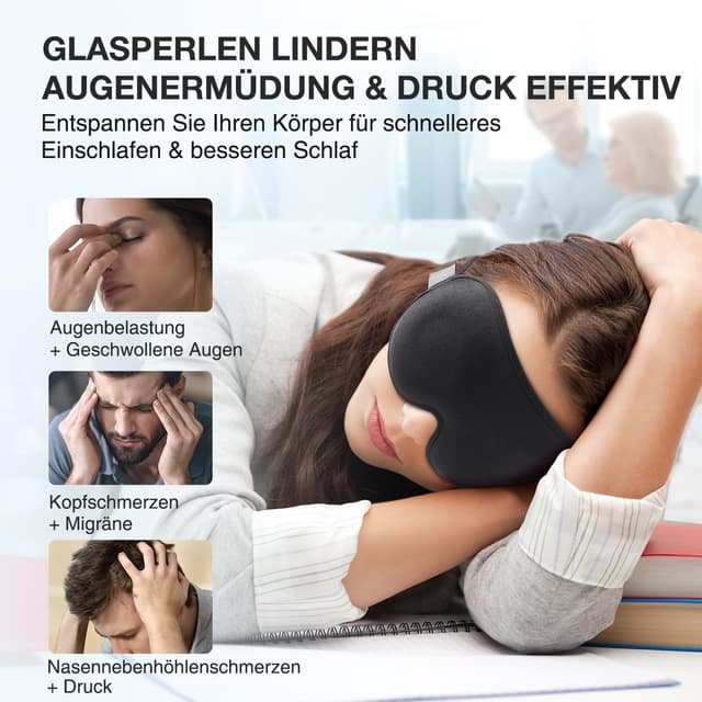 Detalle de Umisleep 2026 Gewichtet Schlafmaske 120 g 😴