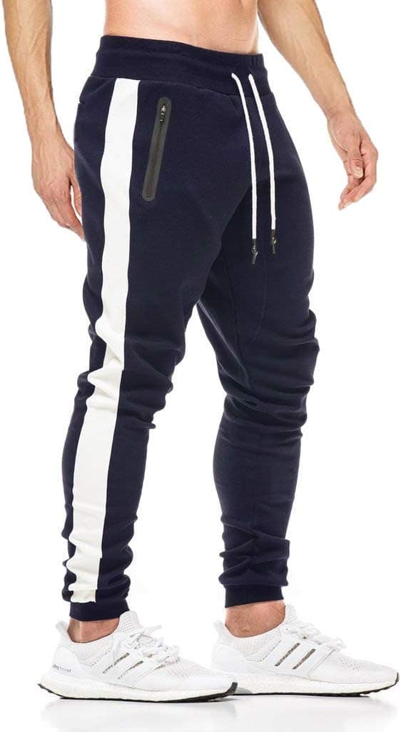 Thumbnail 6 de Tansozer Mens Slim Fit Tracksuit Bottoms Joggers with Zip Pockets