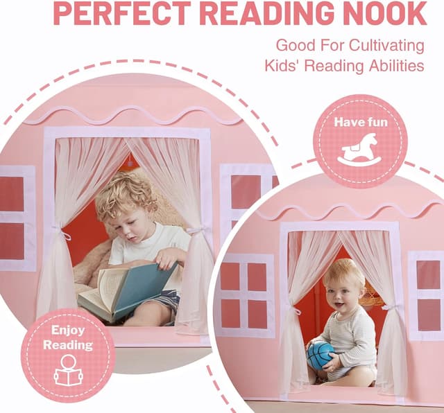 Thumbnail 4 de Senodeer Kids Play Tent with Star Lights 🎪