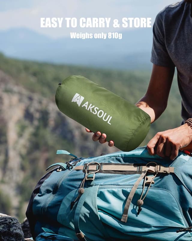 Thumbnail 6 de AKSOUL camping air mat 10cm, 200kg