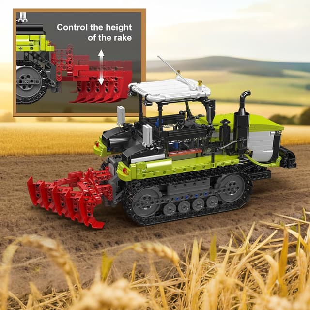 Thumbnail 2 de Mould King 17093 tracteur à chenilles