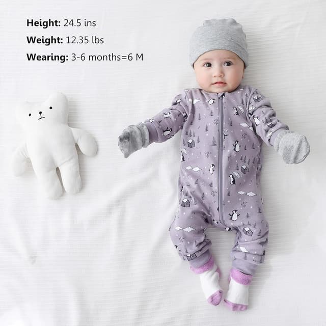 Thumbnail 3 de MAMIMAKA Newborn Sleepwear 4 Pack Sleepsuits