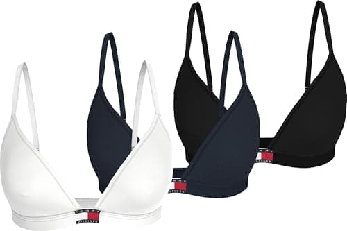 Detalle de Tommy Hilfiger Sujetador Bralette Pack 3 XL
