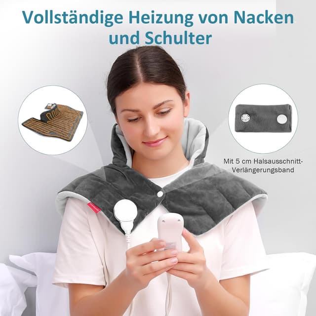 Thumbnail 4 de Comfytemp Gewichtetes Heizkissen Nacken 1 kg ♨