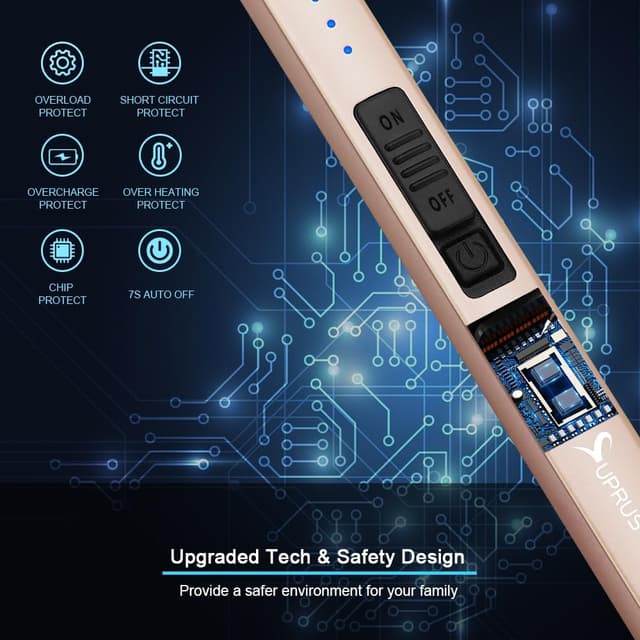 Thumbnail 2 de SUPRUS Mechero eléctrico recargable USB