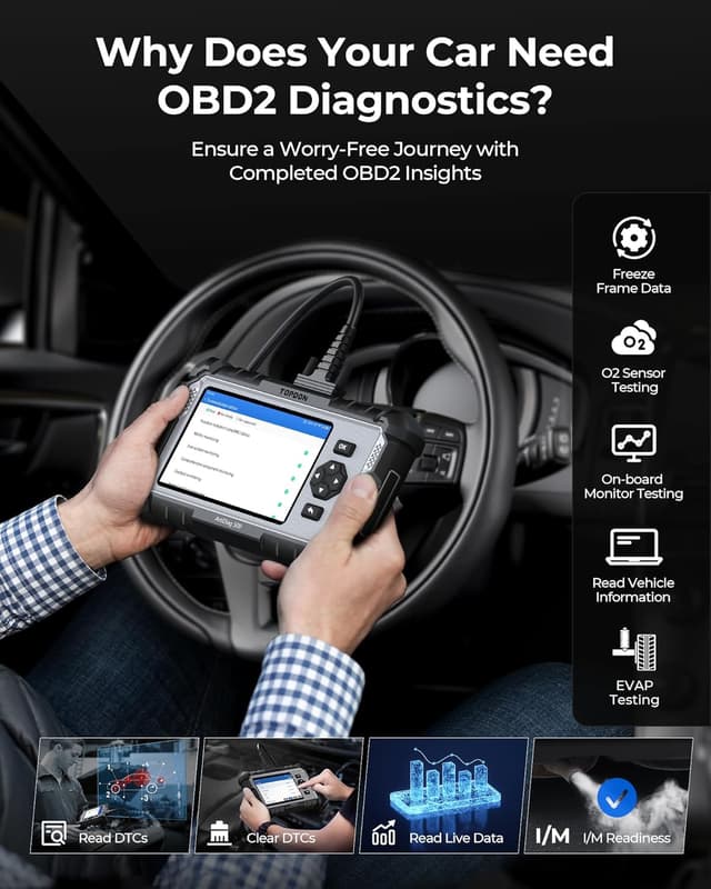 Thumbnail 4 de TOPDON ArtiDiag500 OBD2 scanner 6 resets