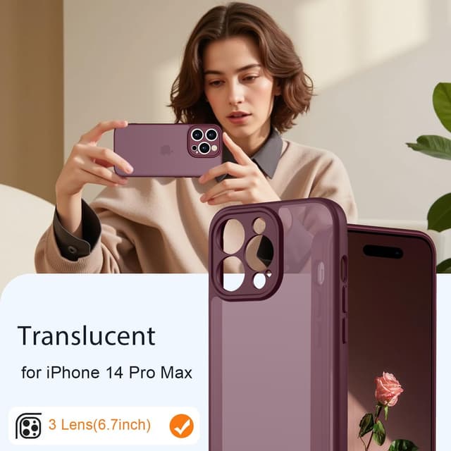 Detalle de KPPIT iPhone 14 Pro Max case 6ft drop