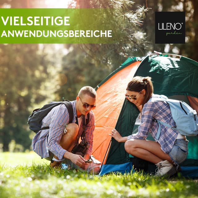 Thumbnail 4 de LILENO HOME Unkrautvlies Erdnägel 14 x 3 cm