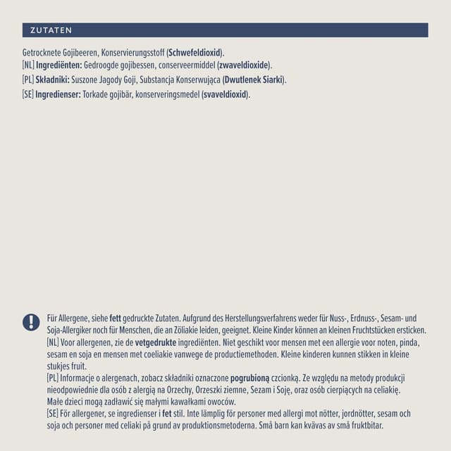 Thumbnail 5 de by Amazon GOJIBEEREN GETROCKNET 6 x 200 g