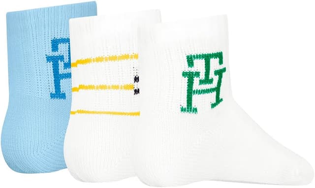 Thumbnail 1 de Tommy Hilfiger Unisex Baby Giftbox Crew Sock